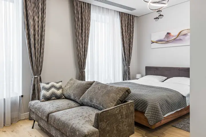 Москва: Апартаменты Flat Inn в ЖК дом "Чкалов" 15 этаж на Курском Вокзале
