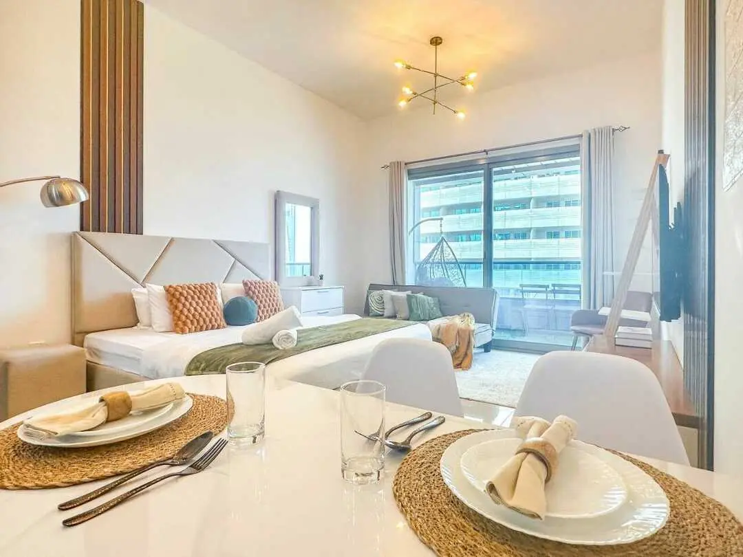 Дубай: Апартаменты "For Rent Dubai Cool Studio near to Metro & Beach in Dubai Marina"