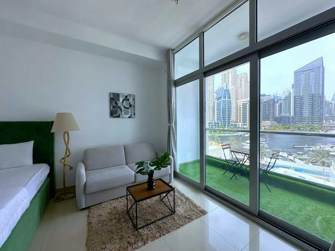 Дубай: Dubai Luxury Studio Marina View