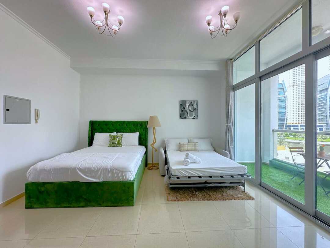 Дубай: Dubai Luxury Studio Marina View