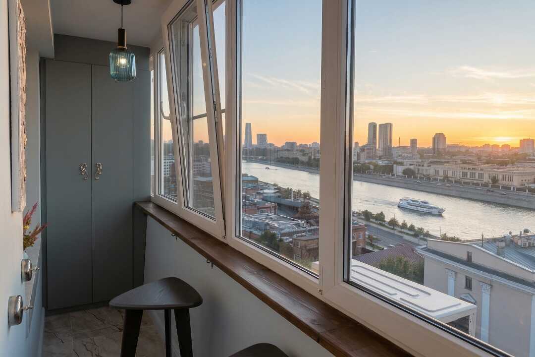 Москва: Квартира "Top Rooms" на Саввинской с панорамным видом на набережную