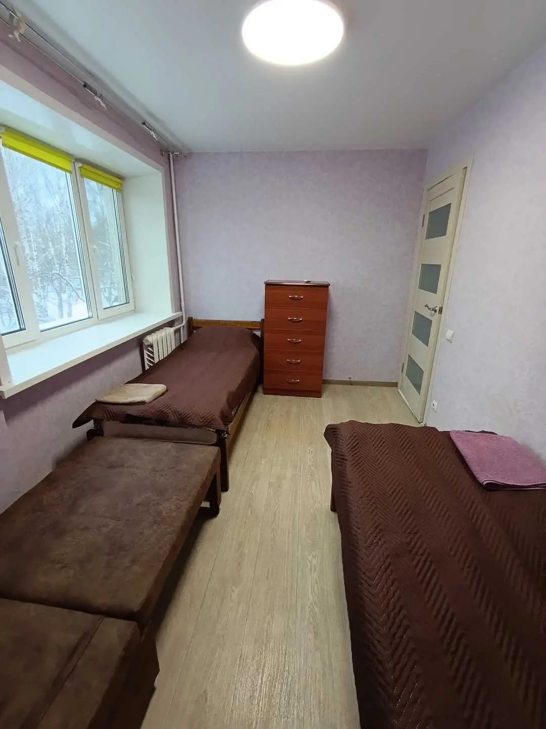 Нижний Тагил: Квартира командированным 5 раздельных спальных мест