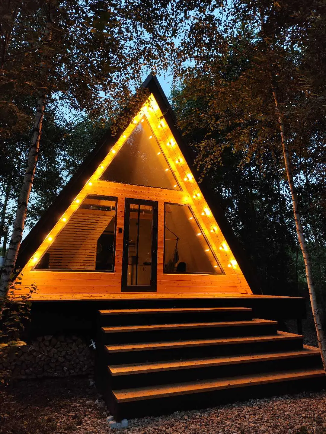 Красная Новь: Загородный дом A-frame "Красная Новь"