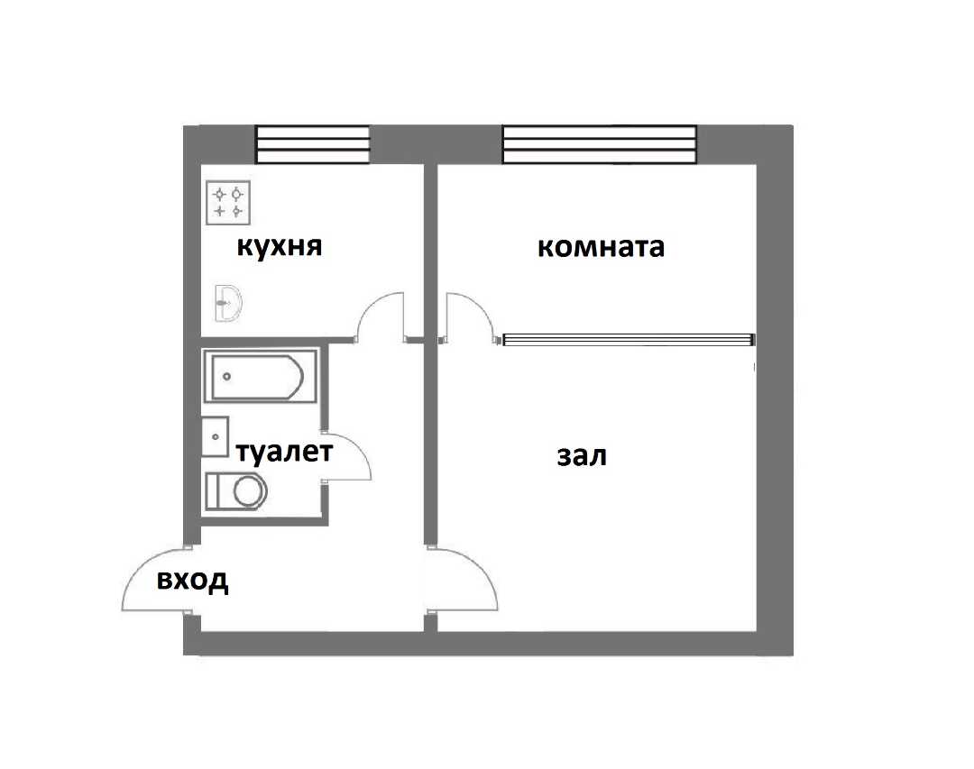 Омск: Двухкомнатная квартира г.Омск ул. Декабристов 110