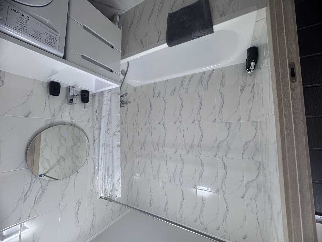 Анапа: Family Space: квартира с кухней-гостиной для семьи, вид на море и горы