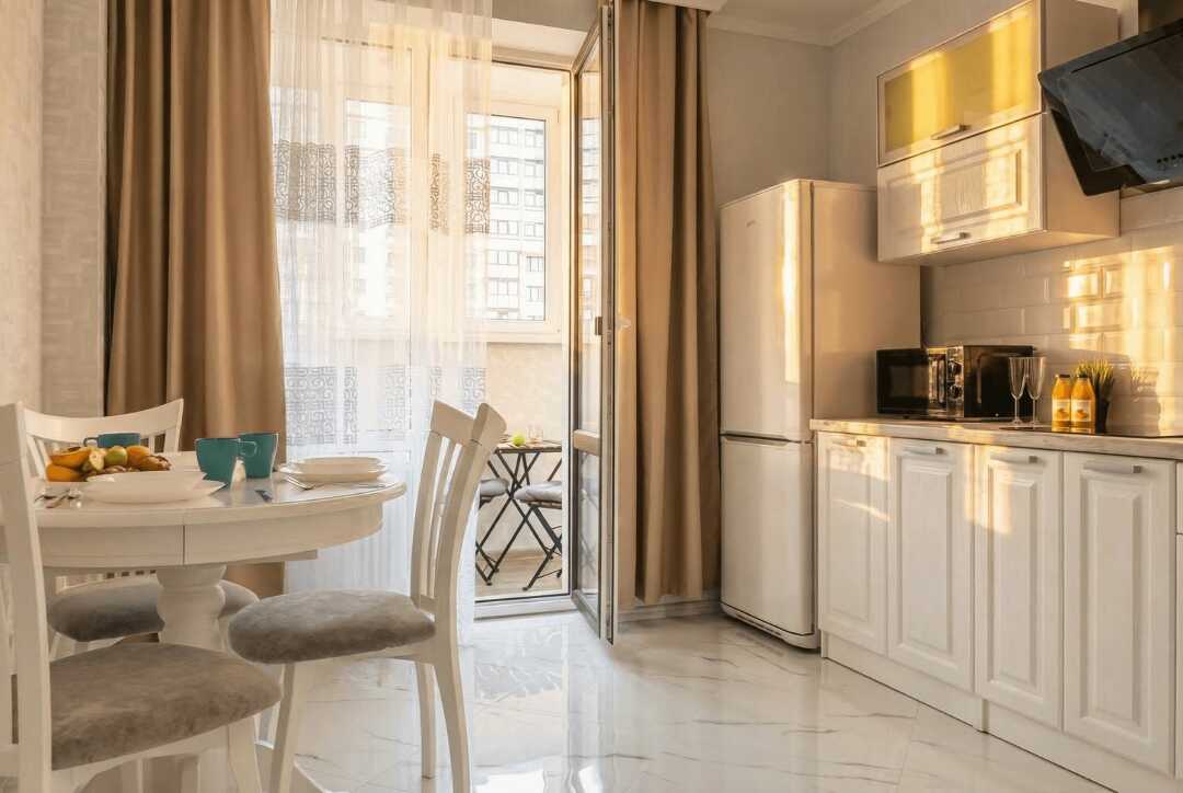 Краснодар: Стильные апартаменты с панорамой и lounge-балконом на ул. Гаражная, 87к1